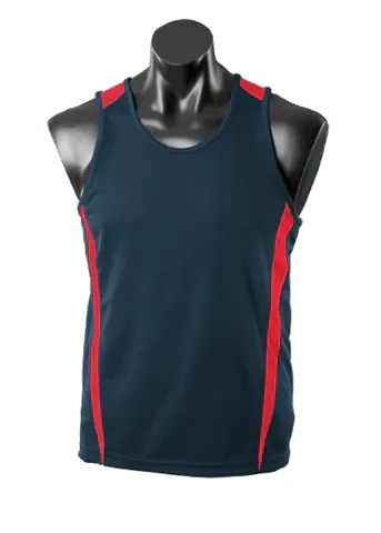 Aussie Pacific Eureka Kids Singlet 3104 Casual Wear Aussie Pacific Navy/Red 6